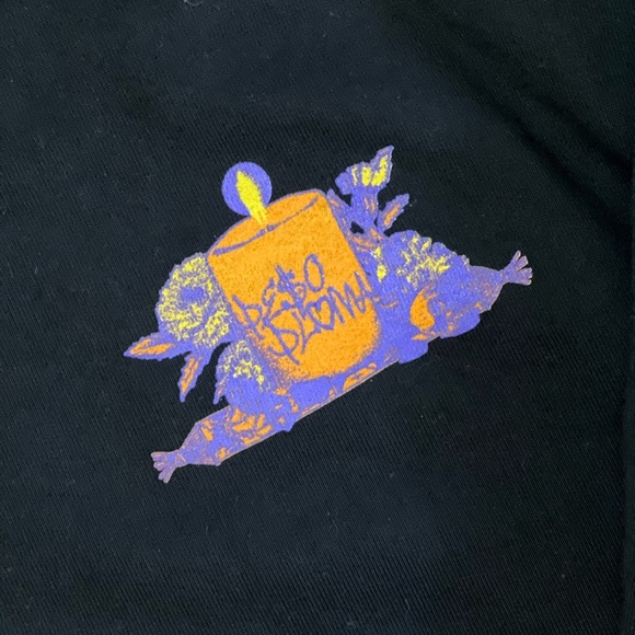 Black Graphic Hoodie - Picture 4 of 6